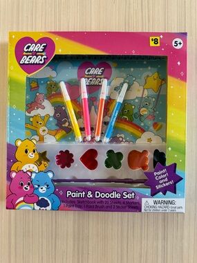 NIB Care Bears Kids Coloring and Art Kit